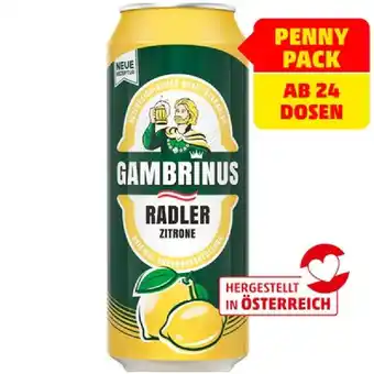 PENNY Gambrinus div. Sorten Penny 0.50 Liter 1 Dose Angebot