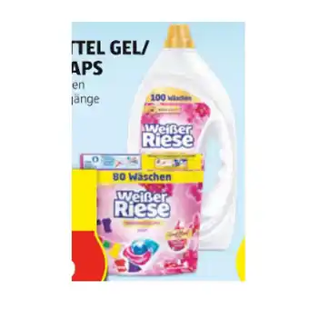 Hofer Weißer Riese Waschmittel Gel/Pulver/Caps versch. Sorten HOFER 1 Packung Angebot