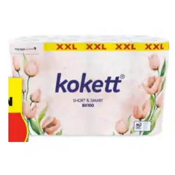 Hofer kokett XXL Küchenrolle 3-lagig HOFER 8 Rollen 1 Packung Angebot