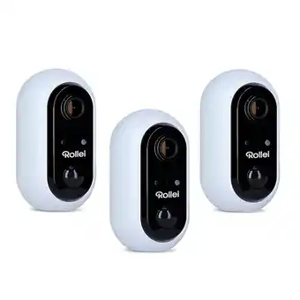 Hofer ROLLEI Drahtlose Sicherheitskamera HOFER 3 Stück 1 Set Angebot