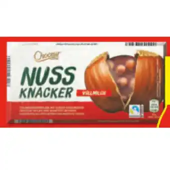 Hofer Choceur Nussknacker HOFER 100 Gramm 1 Tafel Angebot