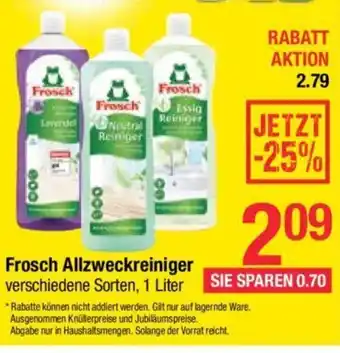 Maximarkt Frosch Allzweckreiniger 1L Angebot