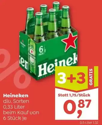 ADEG Heineken 0.33L Angebot