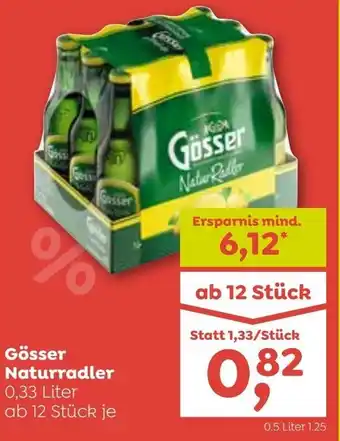 ADEG Gösser Naturradler 0.33 Liter Angebot