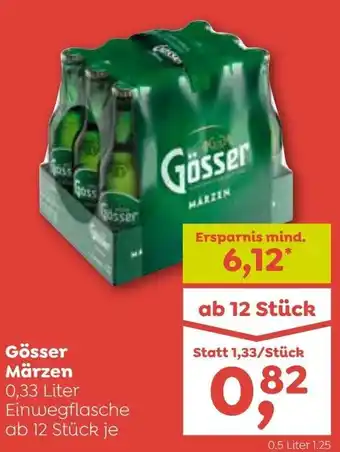 ADEG Gösser Märzen 0.33L Angebot