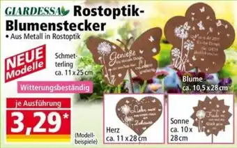 Norma Rostoptik- Blumenstecker Angebot