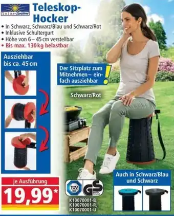 Norma Teleskop- Hocker Angebot