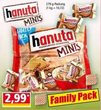 Norma hanuta minis Angebot