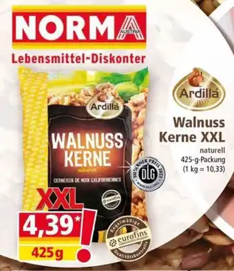 Norma Walnuss Kerne XXL 425g Angebot