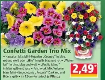 Norma Confetti Garden Trio Mix Angebot