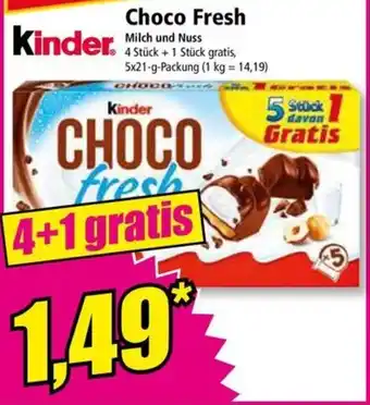 Norma Choco Fresh Angebot