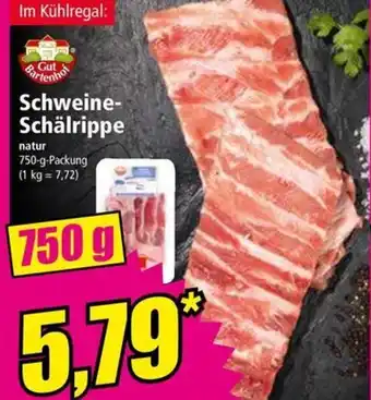 Norma Schweine- Schälrippe 750g Angebot