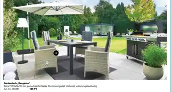 Hellweg Gartentisch Bergamo Angebot