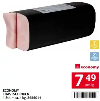 Transgourmet ECONOMY TOASTSCHINKEN 4kg Angebot