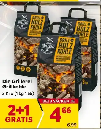 Billa Die Grillerei Grillkohle 3 Kilo Angebot