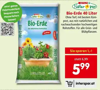 Interspar Bio-Erde 40 Liter Angebot