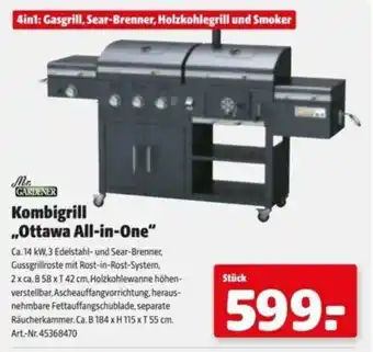 Hagebau Kombigrill Ottawa All-in-One Angebot