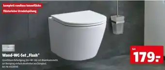 Hagebau Wand-WC-Set Flash Angebot