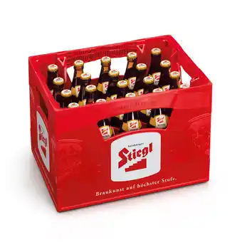 Maximarkt Stiegl Goldbräu oder Hell Maximarkt 0.50 Liter 1 Kiste Angebot