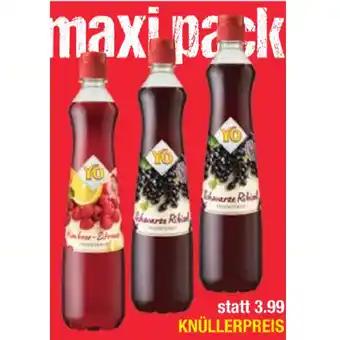 Maximarkt YO Sirup verschiedene Sorten Maximarkt 0.70 Liter 1 Flasche Angebot