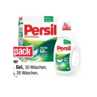 Maximarkt Persil Pulver, Gel, Megaperls, Eco Power Bars oder Discs versch. Sorten Maximarkt 1 Packung Angebot