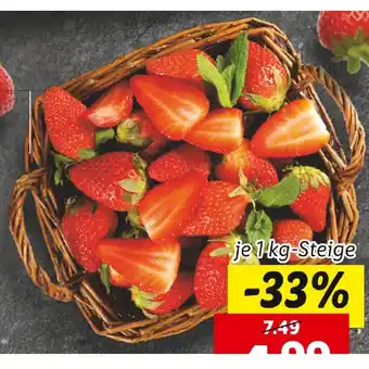 Lidl Premium Erdbeeren Lidl 1 Kilogramm 1 Packung Angebot