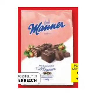 Lidl Manner Mignon Schnitten versch. Sorten Lidl 400 Gramm 1 Packung Angebot