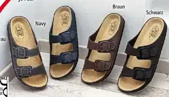 Norma Herren Tieffußbett Pantoletten Angebot