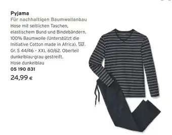 Tchibo Eduscho Pyjama Angebot