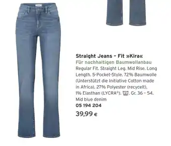 Tchibo Eduscho Straight Jeans - Fit Kira Angebot