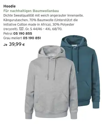 Tchibo Eduscho Hoodie Angebot