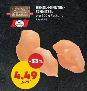 PENNY HENDL-MINUTEN- SCHNITZEL Angebot