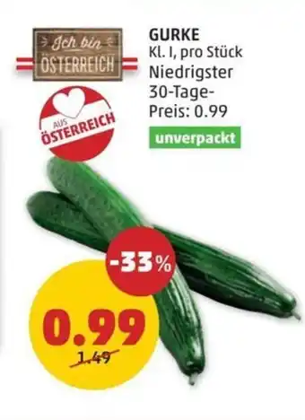 PENNY GURKE Angebot