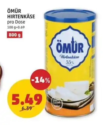PENNY ÖMÜR HIRTENKÄSE 100 g Angebot