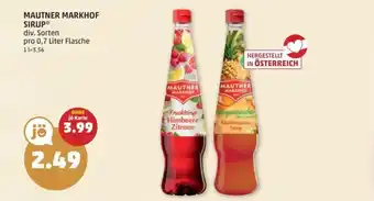 PENNY MAUTNER MARKHOF SIRUP Angebot