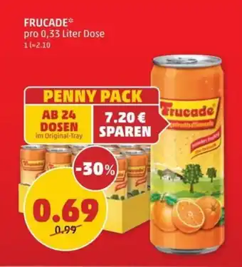 PENNY FRUCADE 0.33 Liter Angebot