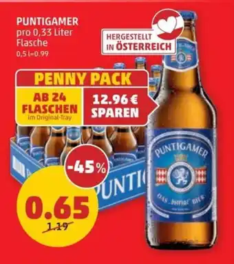 PENNY PUNTIGAMER 0.33 Liter Angebot