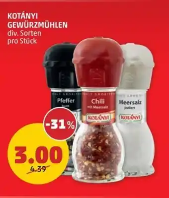 PENNY KOTÁNYI GEWÜRZMÜHLEN Angebot