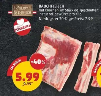 PENNY BAUCHFLEISCH Angebot