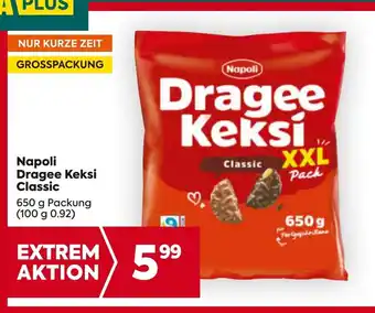 Billa Napoli Dragee Keksi Classic 650 g Angebot