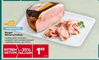 Billa Berger Römerschinken Angebot