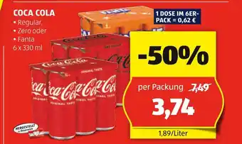 Hofer COCA COLA Angebot