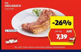 Hofer BBQ GRILLBAUCH Angebot