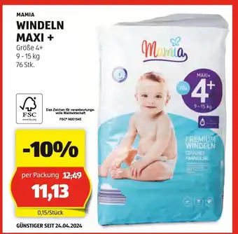 Hofer WINDELN MAXI Angebot
