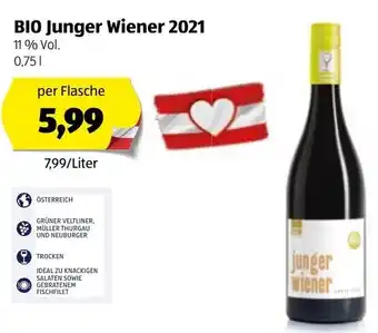 Hofer Bio Junger Wiener 2021 Angebot