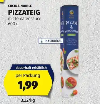 Hofer PIZZATEIG 600 g Angebot