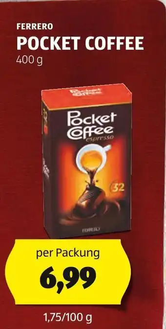 Hofer FERRERO POCKET COFFEE 400 g Angebot