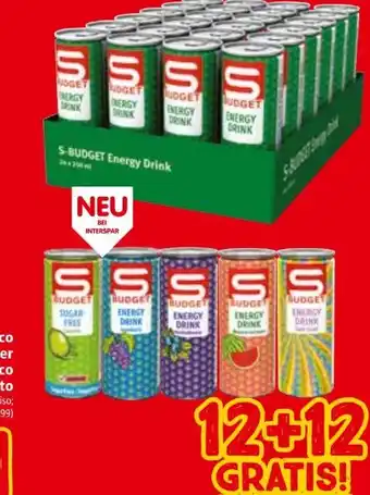 Interspar Energy Drink Angebot