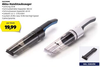 Hofer Akku-Handstaubsauger Angebot