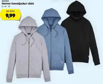 Hofer Herren-Sweatjacke/-Shirt Angebot